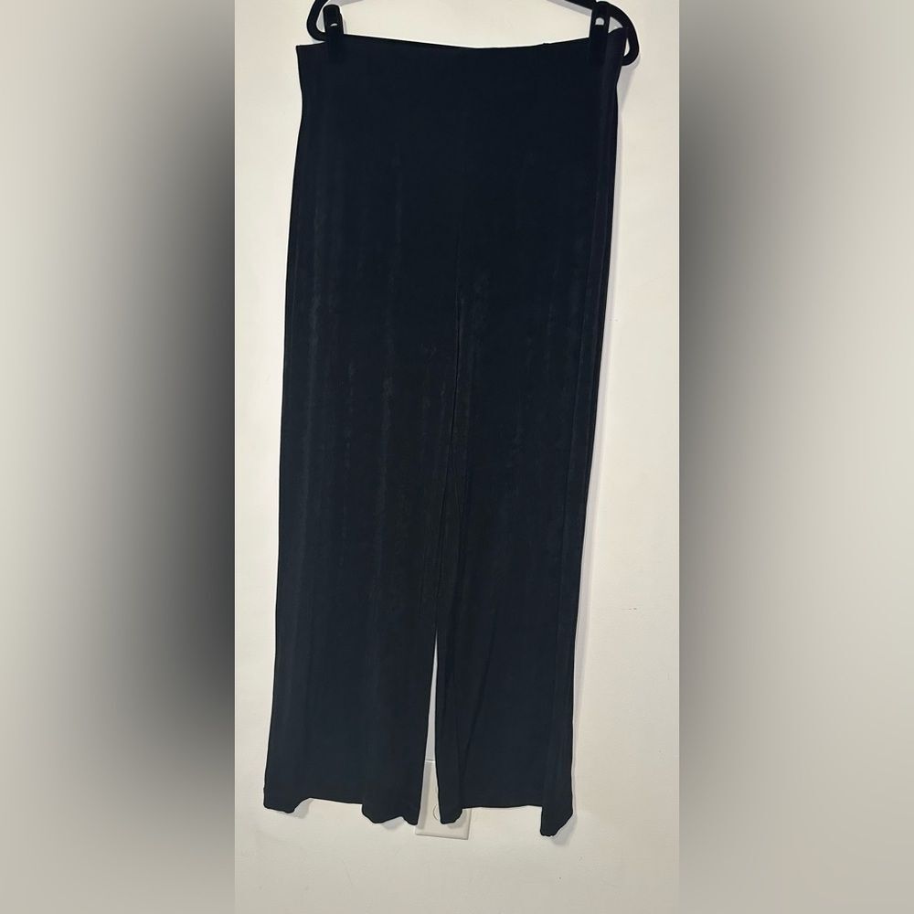 Chico’s‎ Travelers High Rise Wide Legs Pant SZ 2R US LR Color Black